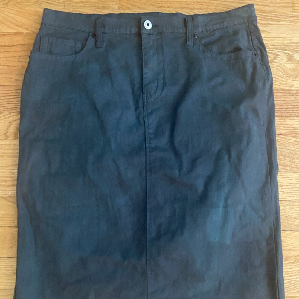 Junee Women's Blue Pencil Denim Skirt Size XXL